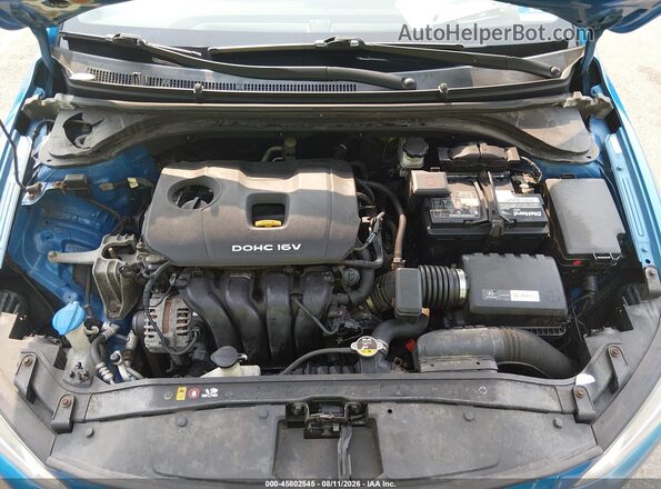 KMHD84LF8HU106388 2017 HYUNDAI ELANTRA Blue Vista trasera