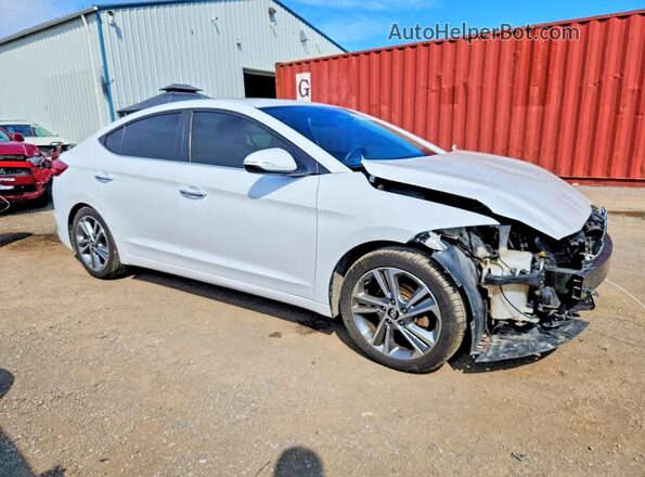 KMHD84LF8HU172844 2017 HYUNDAI ELANTRA White Առջևի աջ