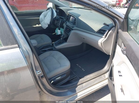KMHD84LF8HU191765 2017 HYUNDAI ELANTRA Gray Задня ліва чверть
