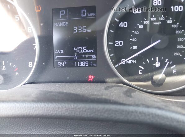 KMHD84LF8HU191765 2017 HYUNDAI ELANTRA Gray Вид задньої частини салону