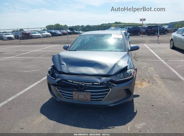 KMHD84LF8HU191765 2017 HYUNDAI ELANTRA Gray Вид ззаду