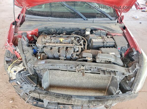 KMHD84LF8HU193628 2017 HYUNDAI ELANTRA Красный Вид задней части салона