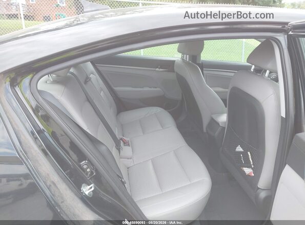KMHD84LF8HU286701 2017 HYUNDAI ELANTRA Black Vista de la etiqueta del VIN