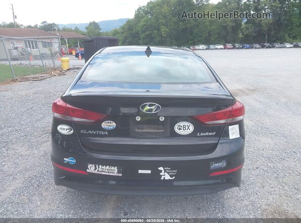 KMHD84LF8HU286701 2017 HYUNDAI ELANTRA Black 
