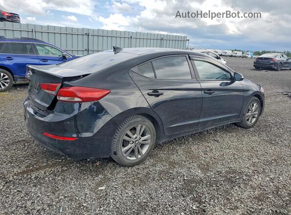 KMHD84LF8HU323617 2017 HYUNDAI ELANTRA Black Trasero derecho
