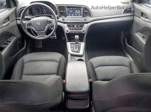 KMHD84LF8HU323617 2017 HYUNDAI ELANTRA Black Vista del salpicadero