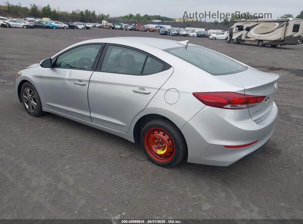 KMHD84LF8JU442578 2018 HYUNDAI ELANTRA Silver Trasero izquierdo
