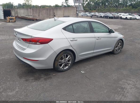 KMHD84LF8JU442578 2018 HYUNDAI ELANTRA Silver Trasero derecho