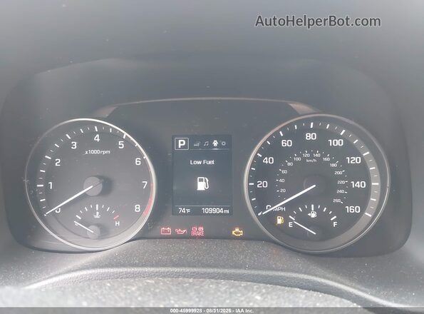 KMHD84LF8JU442578 2018 HYUNDAI ELANTRA Silver Vista de los asientos traseros