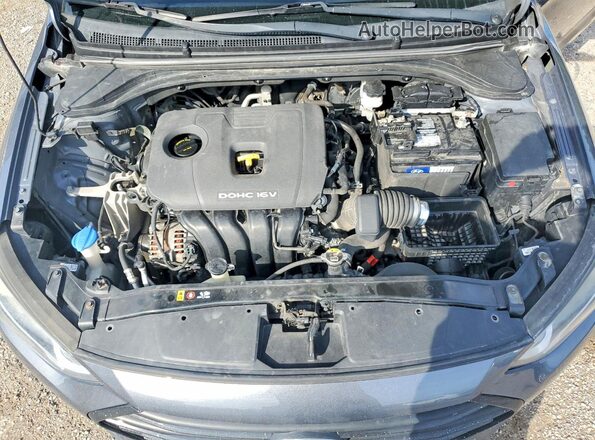 KMHD84LF8JU581075 2018 HYUNDAI ELANTRA Gray Vista interior trasera
