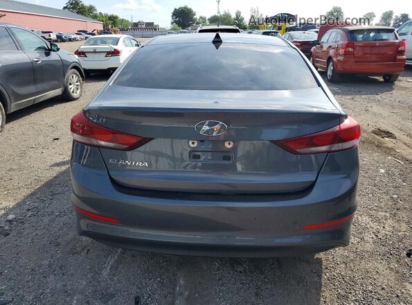 KMHD84LF8JU581075 2018 HYUNDAI ELANTRA Gray Vista trasera