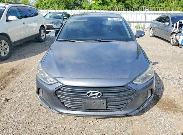 KMHD84LF8JU581075 2018 HYUNDAI ELANTRA Gray Vista frontal