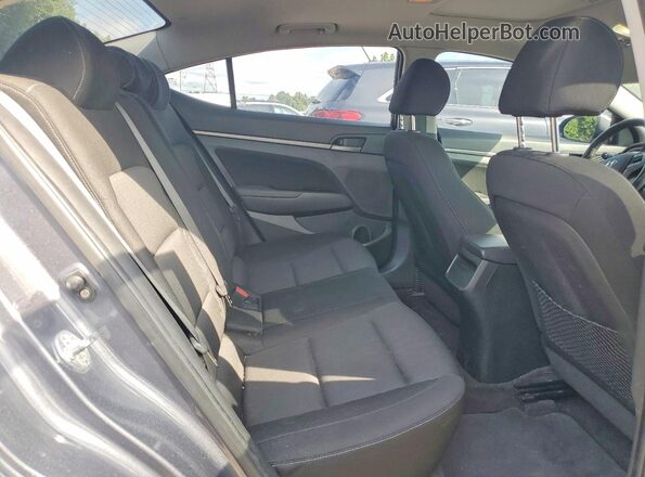 KMHD84LF8JU581075 2018 HYUNDAI ELANTRA Gray Vista de los asientos traseros