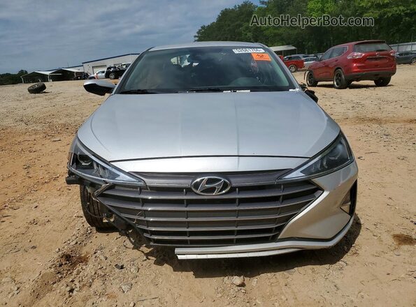 KMHD84LF8KU759150 2019 HYUNDAI ELANTRA Silver Դիմացի տեսք