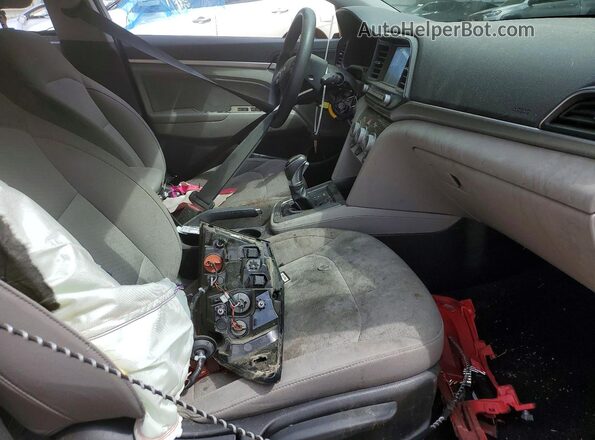 KMHD84LF8KU759150 2019 HYUNDAI ELANTRA Silver Սալոնի դիմացի տեսք