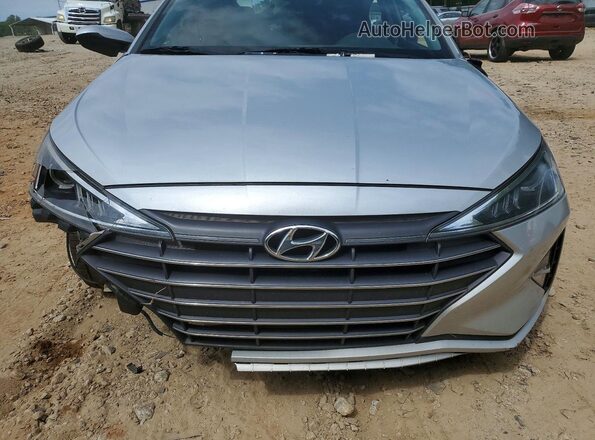 KMHD84LF8KU759150 2019 HYUNDAI ELANTRA Silver Սալոնի հետևի տեսք