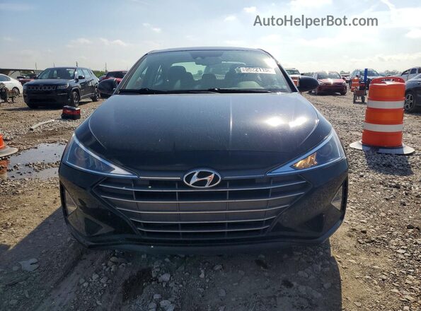 KMHD84LF8KU763201 2019 HYUNDAI ELANTRA Black Vista frontal