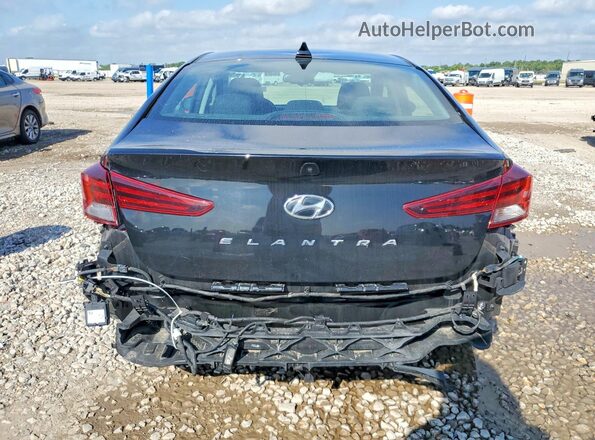 KMHD84LF8KU763201 2019 HYUNDAI ELANTRA Black Vista trasera