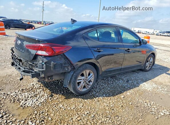 KMHD84LF8KU763201 2019 HYUNDAI ELANTRA Black Trasero derecho