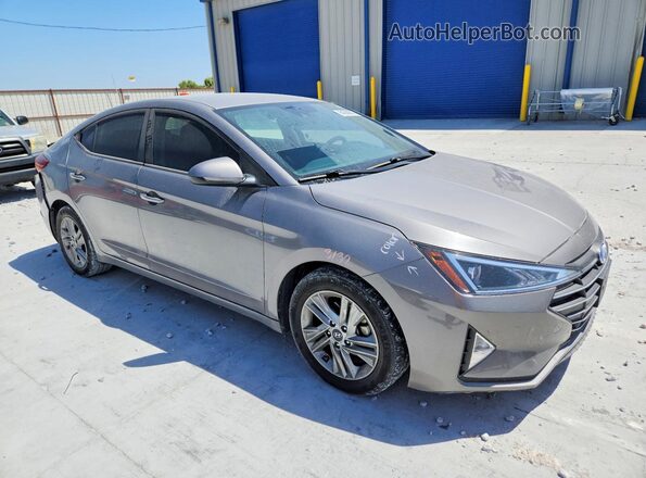 KMHD84LF8LU028302 2020 HYUNDAI ELANTRA Gray წინა მარჯვენა