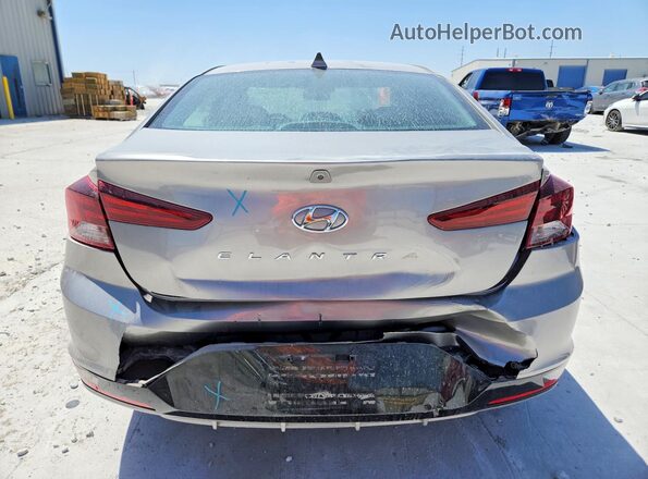 KMHD84LF8LU028302 2020 HYUNDAI ELANTRA Gray უკანა ხედი
