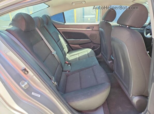 KMHD84LF8LU028302 2020 HYUNDAI ELANTRA Gray უკანა სავარძლების ხედი