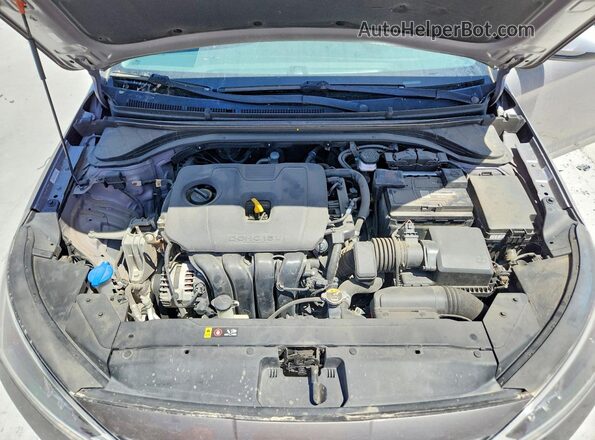 KMHD84LF8LU028302 2020 HYUNDAI ELANTRA Gray უკანა სალონის ხედი