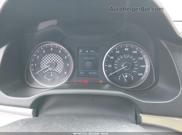 KMHD84LF8LU107243 2020 HYUNDAI ELANTRA Silver Հետևի նստատեղերի տեսք