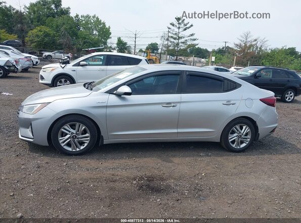 KMHD84LF8LU107243 2020 HYUNDAI ELANTRA Silver Սալոնի 360 աստիճան տեսք
