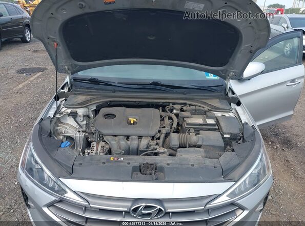 KMHD84LF8LU107243 2020 HYUNDAI ELANTRA Silver Հետևի տեսք