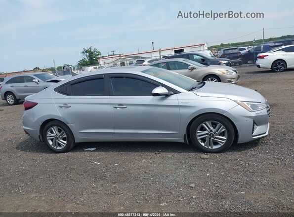 KMHD84LF8LU107243 2020 HYUNDAI ELANTRA Silver Սալոնի հետևի տեսք