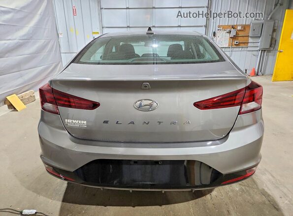 KMHD84LF8LU918167 2020 HYUNDAI ELANTRA Gray უკანა ხედი