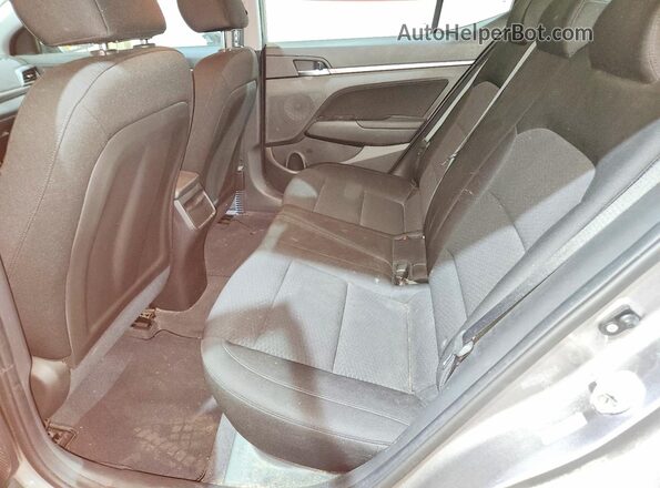 KMHD84LF8LU918167 2020 HYUNDAI ELANTRA Gray უკანა სავარძლების ხედი