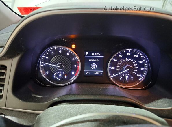 KMHD84LF8LU918167 2020 HYUNDAI ELANTRA Gray ხელსაწყოთა პანელის ხედი