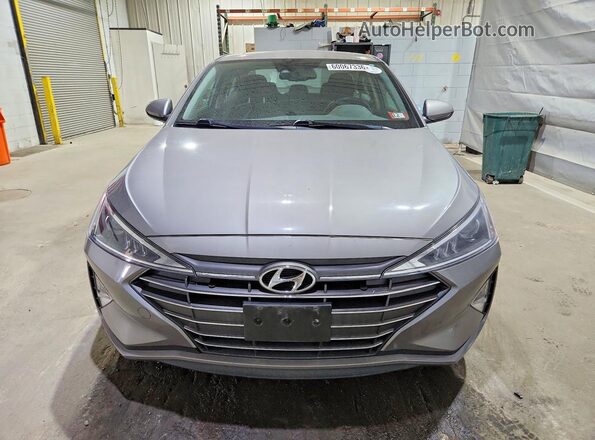 KMHD84LF8LU918167 2020 HYUNDAI ELANTRA Gray წინა ხედი