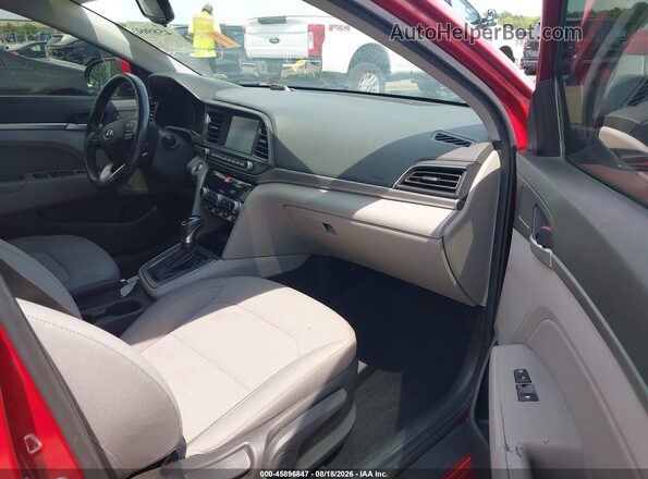 KMHD84LF8LU944574 2020 HYUNDAI ELANTRA Red Front interior view