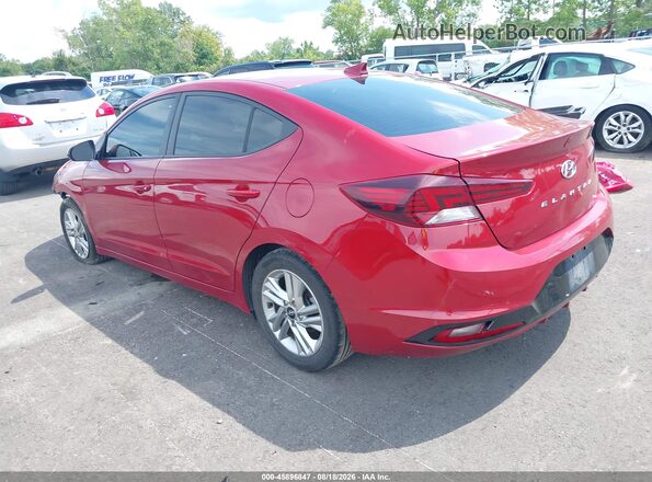 KMHD84LF8LU944574 2020 HYUNDAI ELANTRA Red Rear left