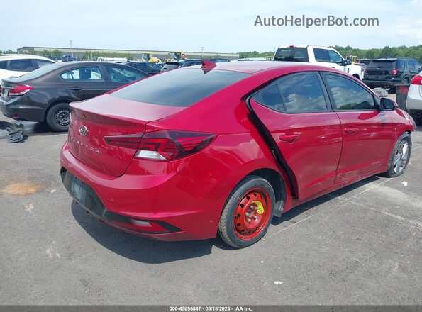 KMHD84LF8LU944574 2020 HYUNDAI ELANTRA Red Rear right