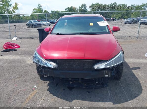 KMHD84LF8LU944574 2020 HYUNDAI ELANTRA Red Rear interior view