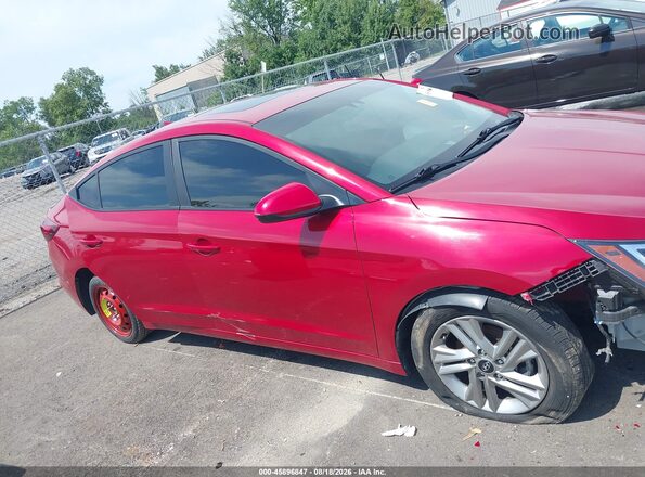 KMHD84LF8LU944574 2020 HYUNDAI ELANTRA Red 360 interior view