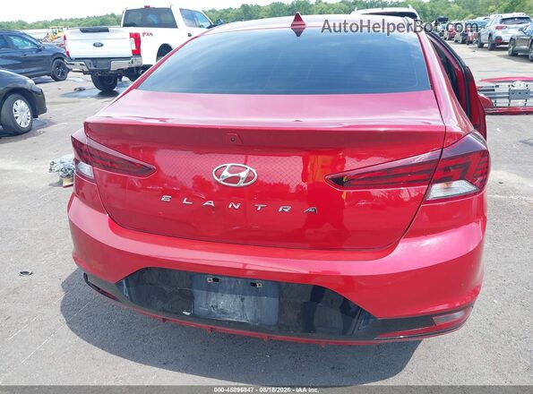 KMHD84LF8LU944574 2020 HYUNDAI ELANTRA Red 