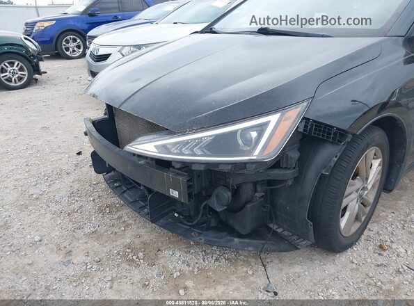 KMHD84LF8LU958409 2020 HYUNDAI ELANTRA Black Widok z przodu