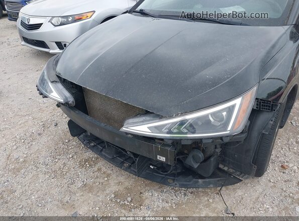 KMHD84LF8LU958409 2020 HYUNDAI ELANTRA Black Widok z tyłu