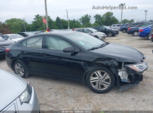 KMHD84LF8LU958409 2020 HYUNDAI ELANTRA Black Widok wnętrza 360 stopni