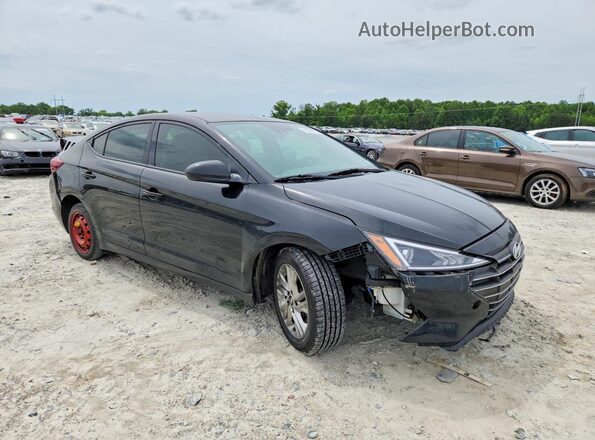 KMHD84LF8LU959611 2020 HYUNDAI ELANTRA Black Передня права чверть