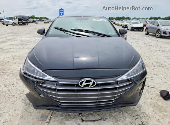 KMHD84LF8LU959611 2020 HYUNDAI ELANTRA Black Вид спереду