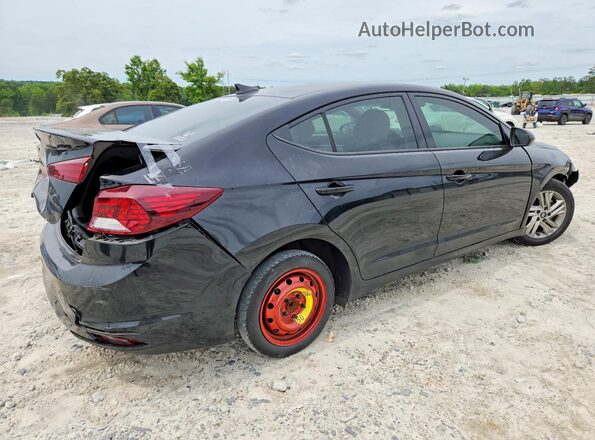 KMHD84LF8LU959611 2020 HYUNDAI ELANTRA Black Задня права чверть