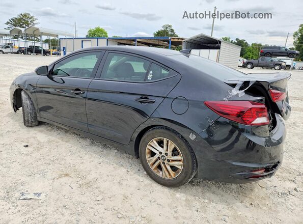 KMHD84LF8LU959611 2020 HYUNDAI ELANTRA Black Задня ліва чверть