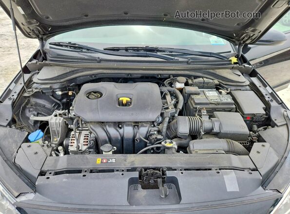 KMHD84LF8LU959611 2020 HYUNDAI ELANTRA Black Вид задньої частини салону