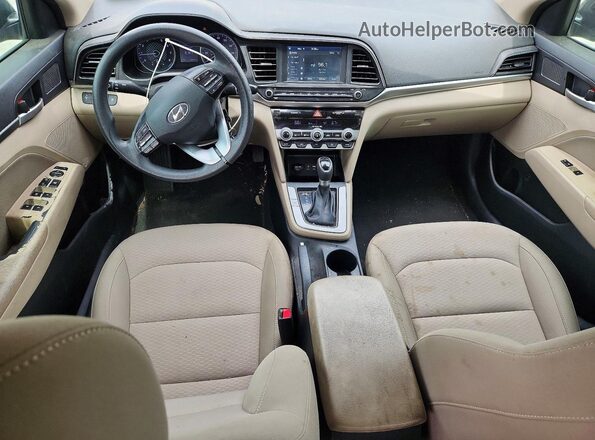 KMHD84LF8LU959611 2020 HYUNDAI ELANTRA Black Вид панелі приладів